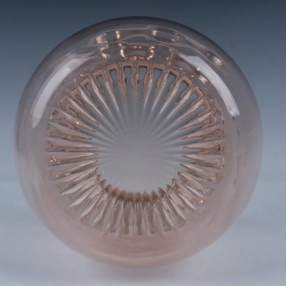 Old Colony Blush Pink Depression Glass Bowl‎ w/ Lace Edge